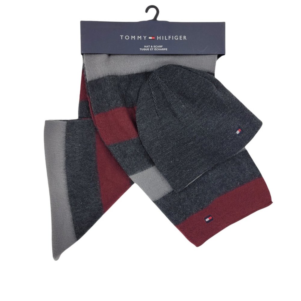 Tommy beannie scarf set
